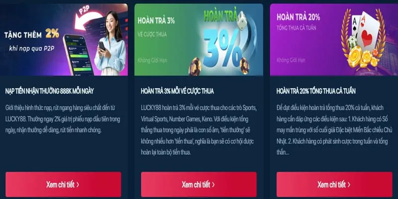 Khuyến mãi casino kuvip